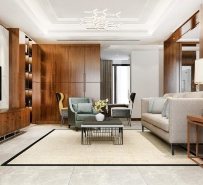 Contemporary Walnut Elegance
